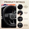 Car Steering Wheel Covers Black Steering Wheel Covers Soft Leather