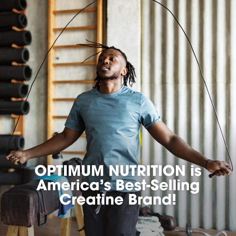 Optimum Nutrition Creatine, Micronized Creatine Monohydrate Powder, Supports Strength &