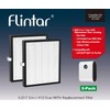 Flintar True HEPA Replacement Filter, Compatible with MOOKA KJ217 Air