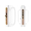 DECEBALUS Offset Position Sliding Patio Glass Door Handle Set with