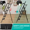 Segawe 5 Step Ladder w/ Tool Platform Anti-Slip Wide Pedal