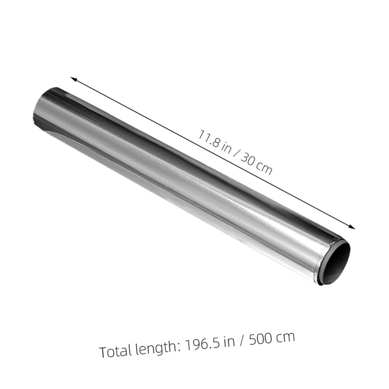 NOLITOY 4 Rolls High Temperature Aluminum Foil for Catering Restaurants