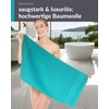 Lashuma Absorbent Terry Towelling Towel 50 x 100 cm Green