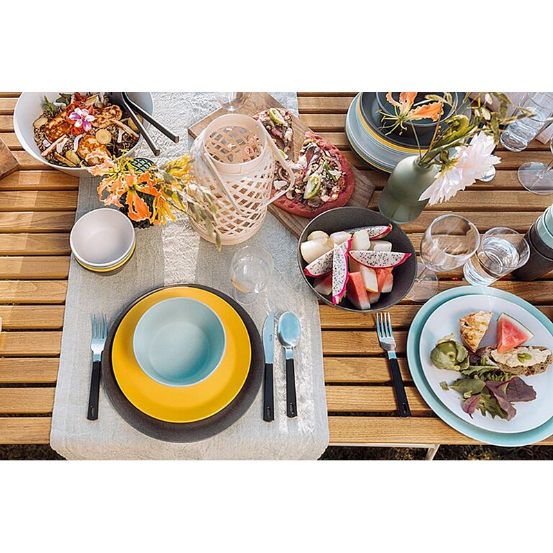 Mepal Bloom Breakfast Plate 240 mm Pebble Green