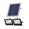 DuBom 30W-200W One for Two Solar Flood Light Outdoor Remote,