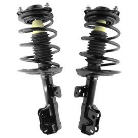 AutoShack Pair of 2 Front Complete Strut Coil Spring Driver and Passenger Side Replacement for 2018 2019 2020 Toyota Camry Hybrid LE Hybrid XLE L LE XLE 2.5L FWD CST23005PR
