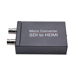 SDI to HDMI Converter, SDI to HDMI Audio De-embedder Support 3G-SDI, HD-SDI, SD-SDI Auto Format Detection and Stereo Audio De-embedder