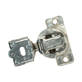 10 Pack Rok Hardware Grass TEC 864 108 Degree 1/4" Overlay Self Close Screw On Compact Cabinet Hinge 04396-15 3-Way Adjustment