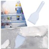 Refrigerator Ice Scraper White Plastic Flat Shovel Plastic Defroster Handheld