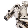 10pcs 5 Pin XLR Female Adaptor Mini Metal XLR Female