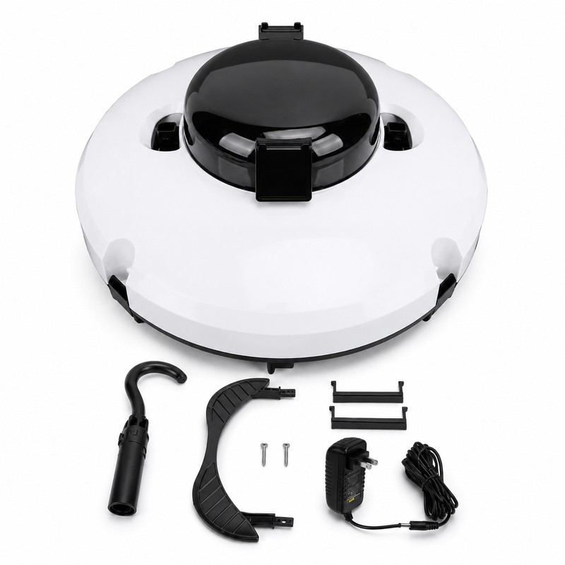Cordless Robotic Pool Vacuum for Automatic Cleaning – Dual-Motor Smart