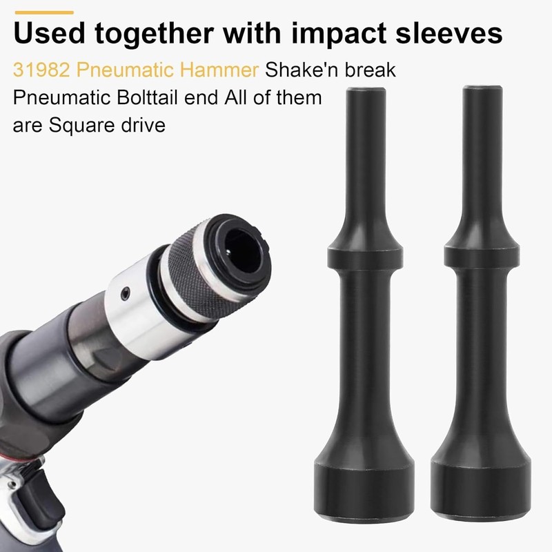 31982 Pneumatic Hammer 4" Smoothing Air Hammer Bits, Impact Tool