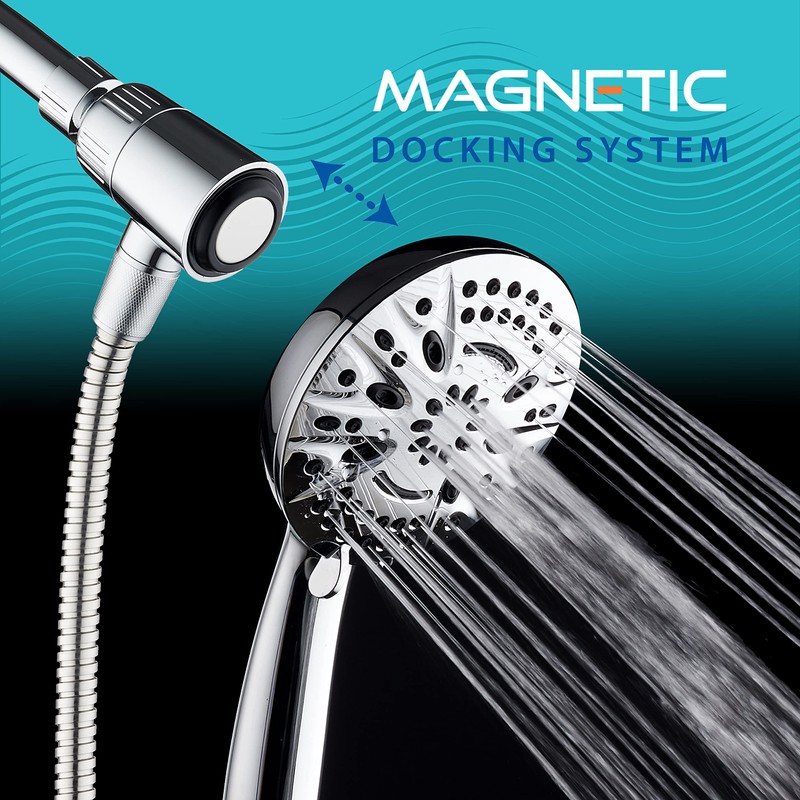 AquaDance New Magnetic Guidance Docking System - High-Pressure 8-setting Handheld