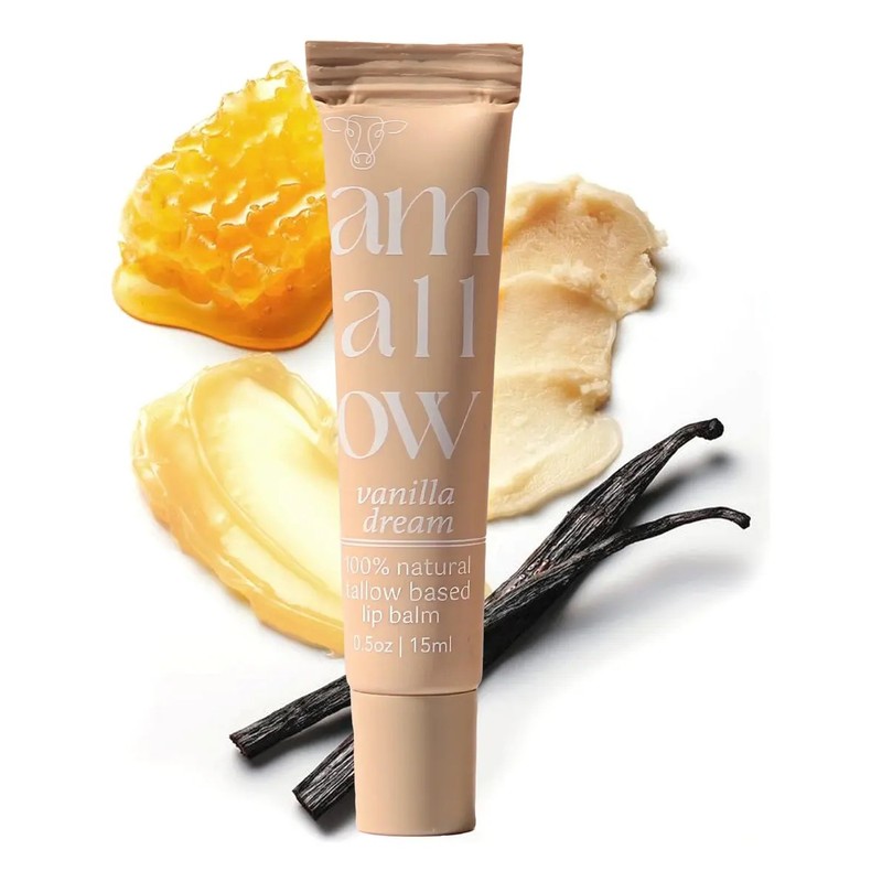 Bálsamo Labial De Sebo Totalmente Natural Tubo Exprimible -