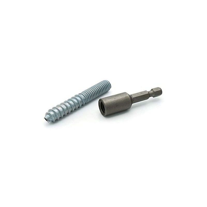 Hurricane Shutter Hardware Kit with Hanger Bolts and Washer Base