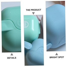 Kisangel 2pcs Portable Pacifier Holder Case Lightweight and Material Easy to Clean Compact Use for Moms and Storing Items