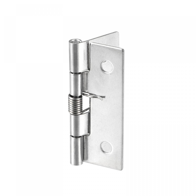 uxcell Spring Loaded Hinges, 2" 304 Stainless Steel Self Closing