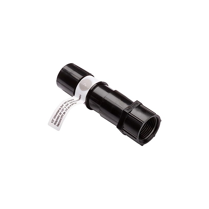 Rain Bird EFP075FS Drip Irrigation Coupling Adapter, 3/4" Female Pipe