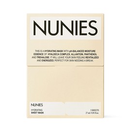NUNIES Hydrating Sheet Mask Hyaluron Seal 5ea - NUNIES Hydrating Sheet Mask Hyaluron Seal 5ea