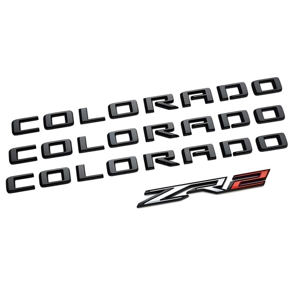 Door Tailgate Emblem Badge 84858702 Compatible with 2021-2022 Colorado ZR2