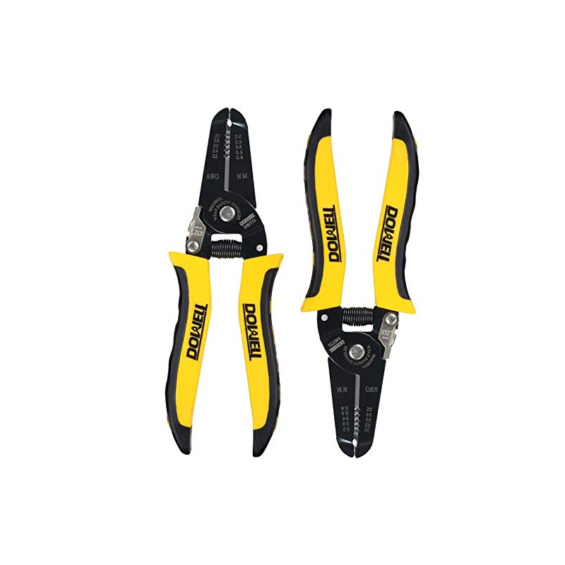 DOWELL 22-30 AWG Herramienta de pelar alambre pelacables, herramienta de