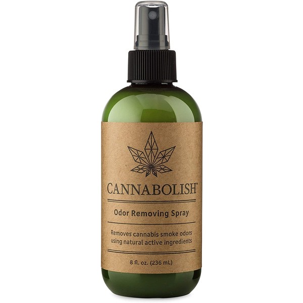 Cannabolish Wintergreen Smoke Odor Eliminator Spray and Air Freshener, 8 fl. oz, Natural Ingredients