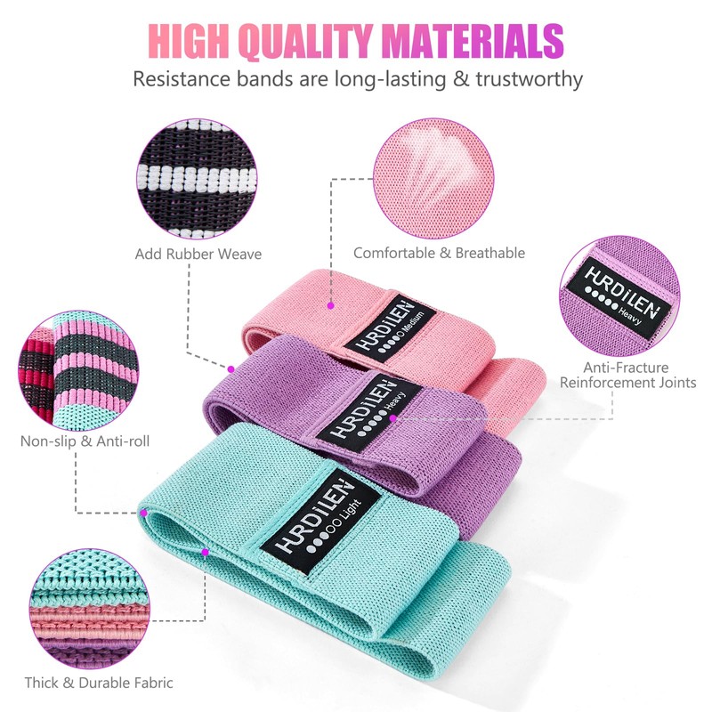 Resistance Bands for Working Out, Exercise Workout Bands for Women