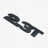 2Pc 2.3T Emblem 3D Badge Sticker Side Door Nameplate with