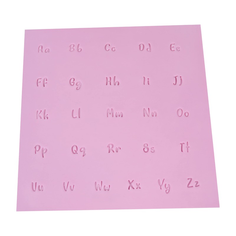 PME FF60 Fun Fonts-Cupcake and Cookie Stamping Set for Cake
