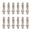 50Pcs Banana Plugs Hex Thread High Accuracy Good Transmission Performance