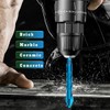 JOERIC 10pc 3/16”(5mm) Eccentric Drill Bit Set, Masonry Drill Bit