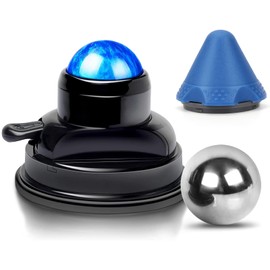 Wall Mounted Massage Ball: Massager Vertiball Wall Ball Massager - Massage Massager for Foot Neck Shoulder Leg Muscle Relaxer - 2 Balls and Pointy