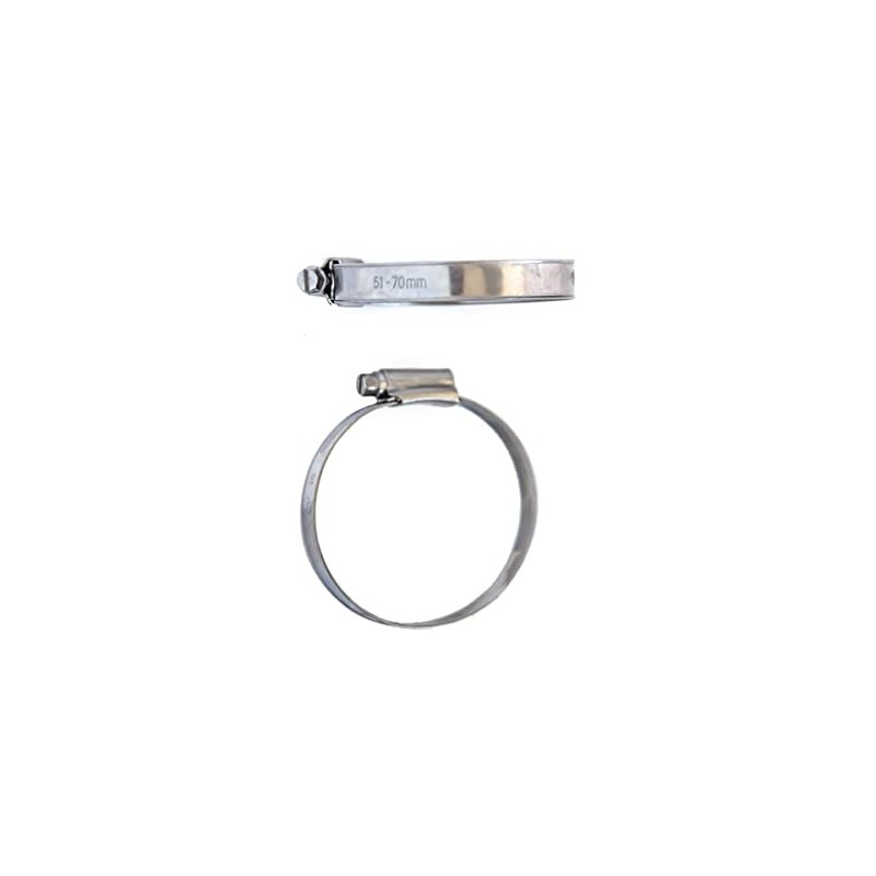 Pisces 51-70mm Stainless Steel Clips Hardware Tubing Clamps for 50mm