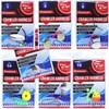 Fish WOW! 14 Packs 7 Styles Crawler Harness Walleye Spinner