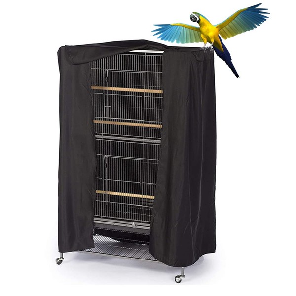 SUNSURE Extra Large Bird Cage Cover Breathable Waterproof Material Universal