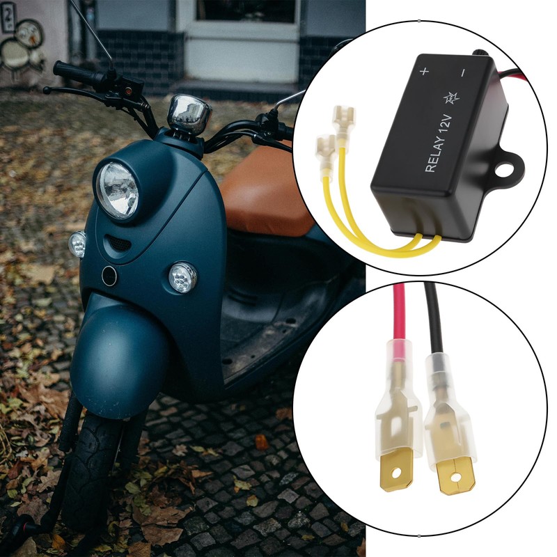 OTOTEC 2pcs 12V Car and Motorcycle Horn Relay for Car