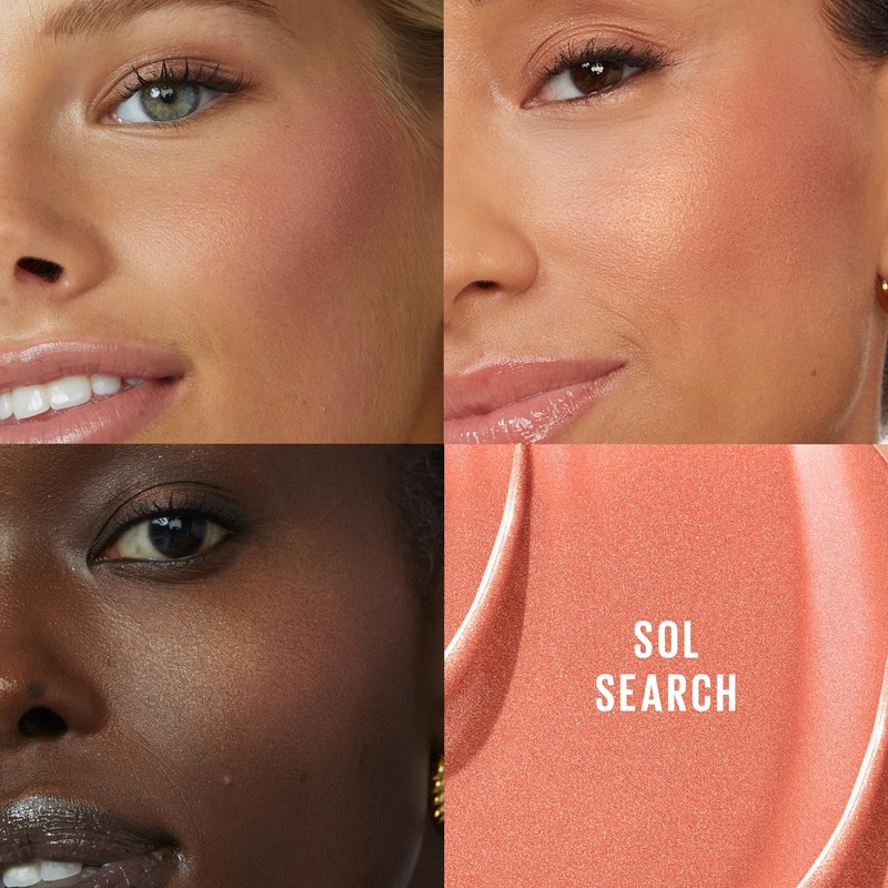 Maybelline New York, SUNKISSER, Multi-Purpose Illuminating Liquid Blush, Blush, Highlighter