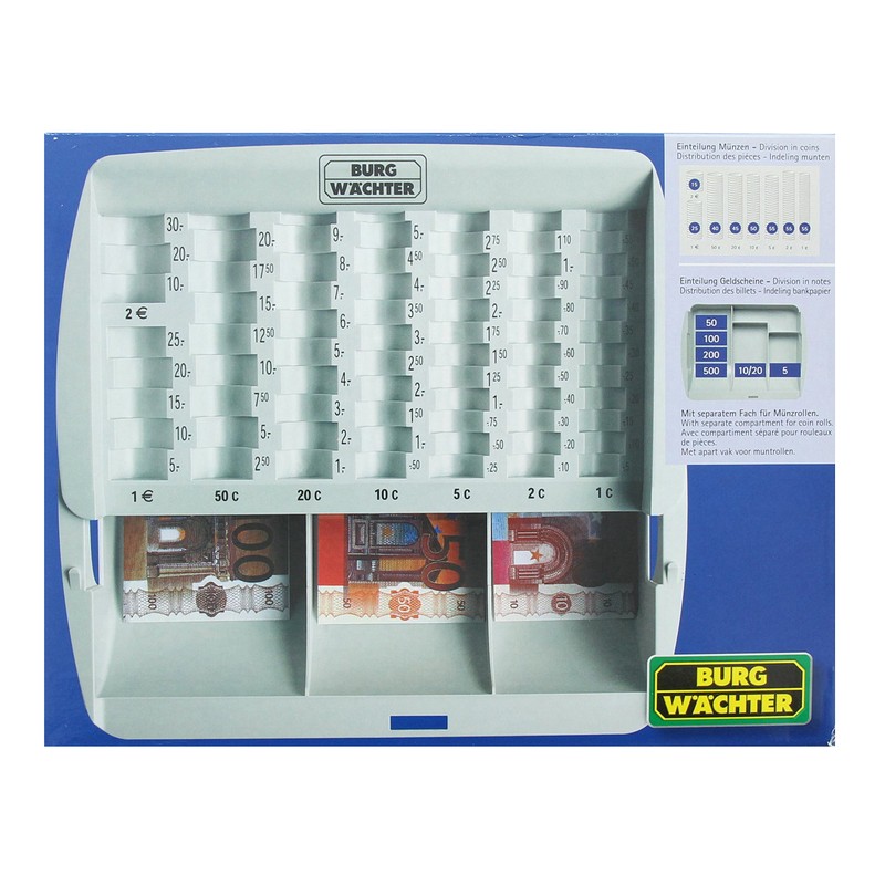 Burg Wächter ZE 250 Euro Counting Insert for Business 7250