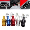 URBEST Aluminum Alloy Universal Turbo Sound Exhaust Muffler Pipe Whistle