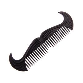 The Original Cowboy Comb Bartkamm - schwarz - Der original Schnurrbart Kamm aus den USA für deinen Bart