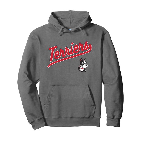 Boston Terriers Script Over Team Icon - Neutral Boston U