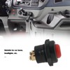 VGOL 2Pcs Car Push Button Switch 12V 25A Horn Switch