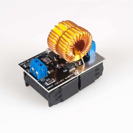 ANGEEK DC 5V-12V 120W Mini ZVS Low Voltage Induction Heating Power Module Jacob Ladder Tapless with Heating Coil