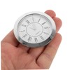 COHEALI Retro Clock Head Insert with Roman Numerals Vintage Round