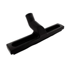 Paxanpax Universal Plastic Squeegee Floor Nozzle with Rubber Blades, Black