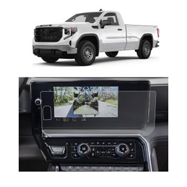 For 2025 GMC Sierra Matte Anti-glare Screen Protector -2022-2025 Sierra 1500 (AT4/AT4X/Denali/Denali Ultimate) & 2024-2025 Sierra 2500HD/3500HD Accessories 13.4Inch 9H Tempered Glass Screen Protector