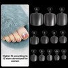 Pack of 120 Toenails Tips, Artificial Toe Toenails Sticking Nails