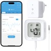GoveeLife WiFi Refrigerator Thermometer with Custom Alarms – Wireless Digital