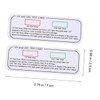 FELTECHELECTR Uv Light Tester Cards 10pcs Test Cards for Uv
