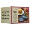 KitchenCraft Home Made Non Stick Burger Press with Recipe in